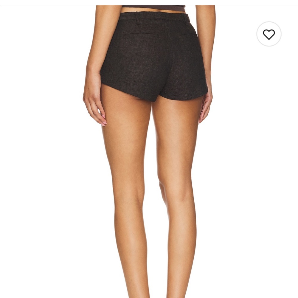 Brown Mini Shorts
